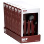 Day Set de couverts 16 pièces noir mat en acier inoxydable