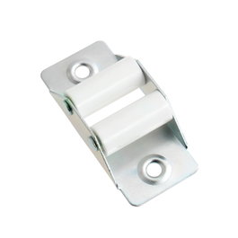 WOLFPACK LINEA PROFESIONAL Guide sangle volet zingué avec rouleaux nylon 22 mm