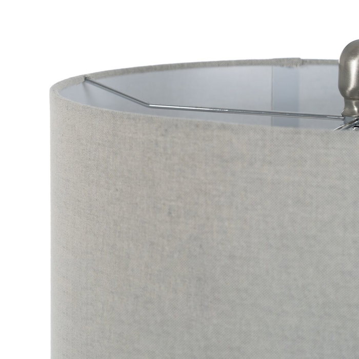 BigBuy Home Lampe de bureau Gris Métal Céramique