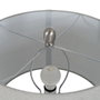 BigBuy Home Lampe de bureau Gris Métal Céramique