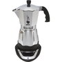Bialetti Moka Timer - Cafetière italienne électrique 6 tasses - 300 ml - Inox