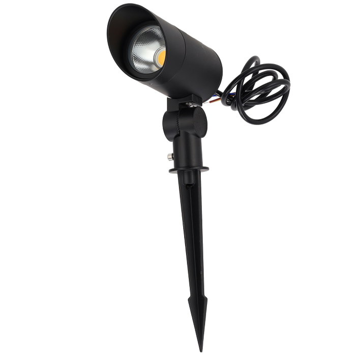 Projecteur LED de jardin avec piquet 18W 60º IP65 3000K Finition noire Projecteur LED de jardin avec piquet 18W 60º IP65 3000K Finition noire