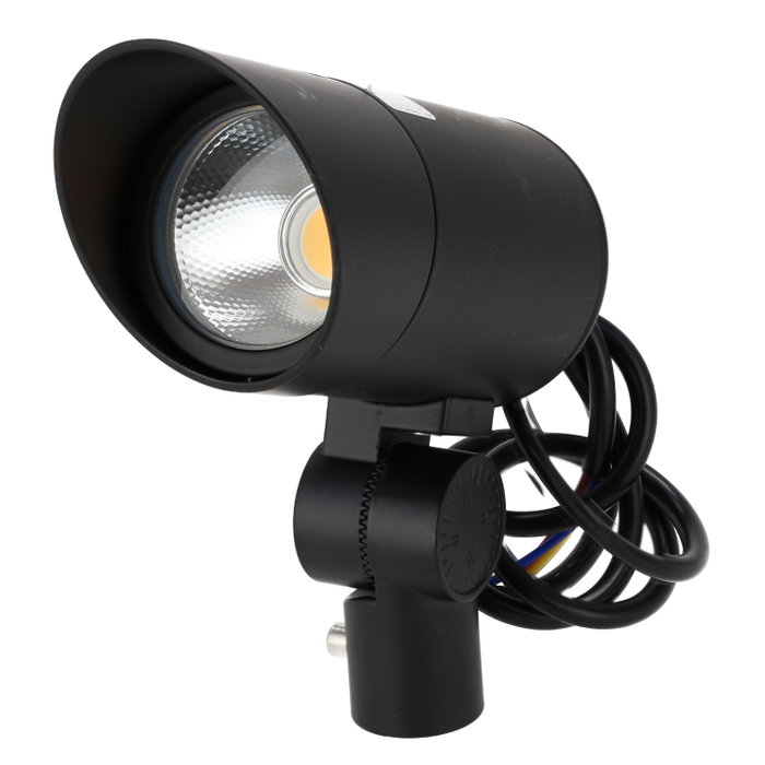 Projecteur LED de jardin avec piquet 18W 60º IP65 3000K Finition noire Projecteur LED de jardin avec piquet 18W 60º IP65 3000K Finition noire