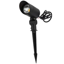 Projecteur LED pour Jardin 18W 60° IP65 Blanc Chaud 3000K Noir