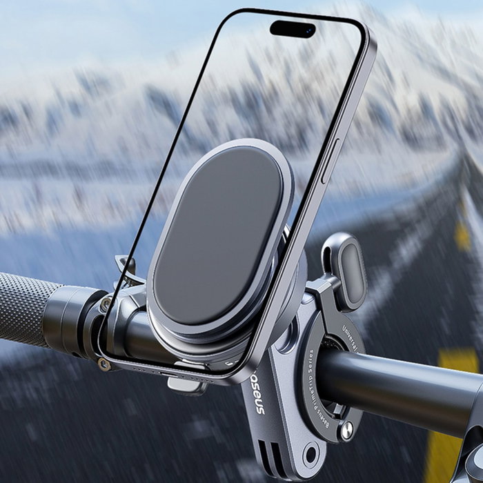 Baseus PrimeTrip Series Support magnétique pour vélo Argent