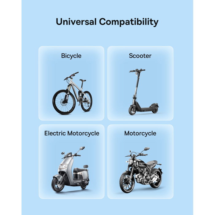 Baseus PrimeTrip Series Support magnétique pour vélo Argent