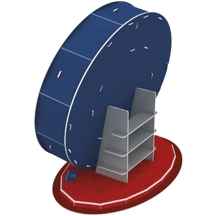 Megableu Puzzle 3D Blason Paris Saint-Germain 19 Pièces - Jeu Éducatif et Ludique - Dès 7 Ans - Version Française