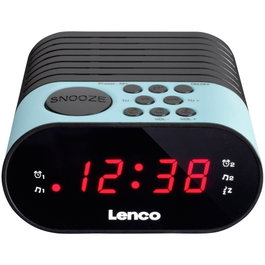 Lenco CR-07 Radio-réveil bleu