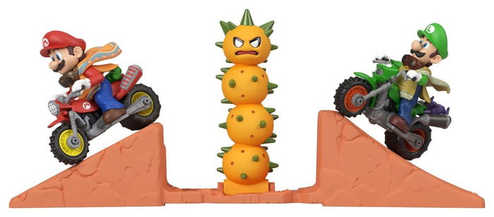 Mattel Hot Wheels Playset Mario & Luigi Saut du Désert Super Mario Galaxy Mattel Hot Wheels Playset Mario & Luigi Saut du Désert Super Mario Galaxy