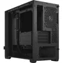 Fractal Design Pop Mini Silent Black Solid FD-C-POS1M-01 - Boîtier PC Micro-ATX/Mini-ITX Noir - Silencieux, 3 Ventilateurs, USB 3.1 Type-C Ready, jusqu'à 6 SSD