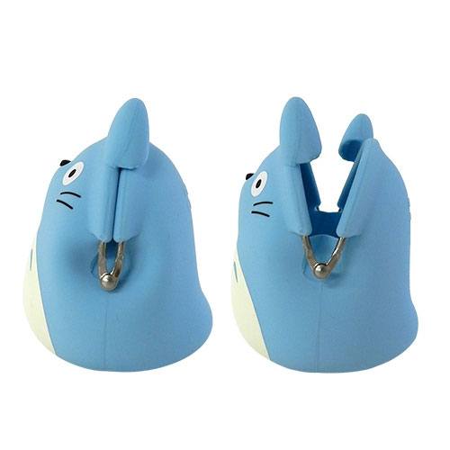 Mon voisin Totoro porte-monnaie mini Totoro bleu 9 cm