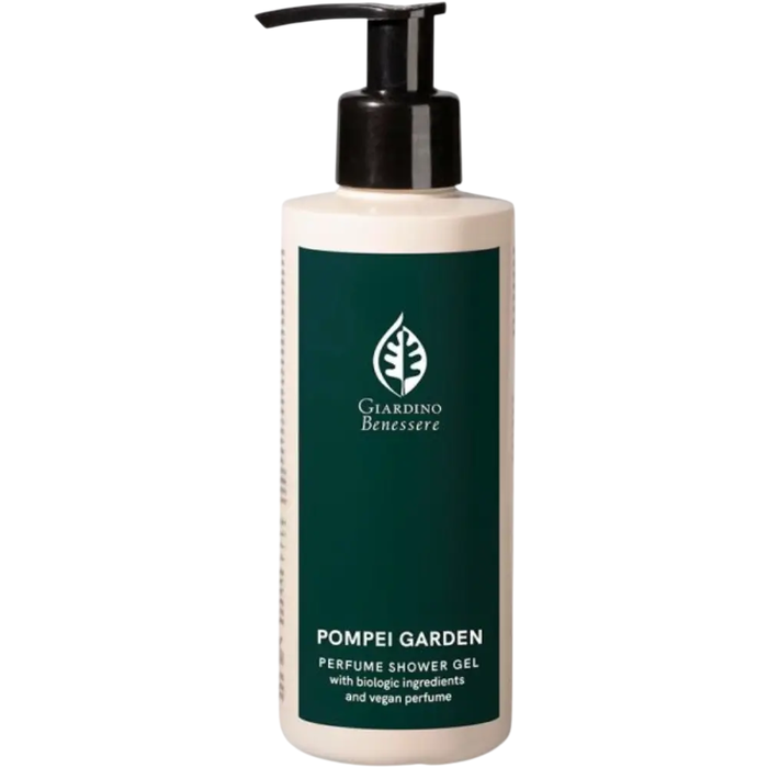 Giardino Benessere Gel Douche Hydratant Pompei Garden pour le Corps et Tous Types de Peau - 300 ml Giardino Benessere Gel Douche Hydratant Pompei Garden pour le Corps et Tous Types de Peau - 300 ml