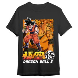 Superplay Dragon Ball Z T-Shirt Goku & Super Saiyan Noir (L)</div>