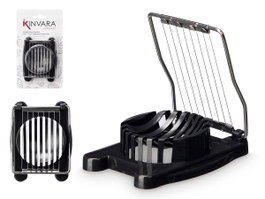 Kinvara Râpe à œufs noire 10 x 2 x 8 cm (Set de 24)