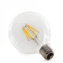 BX3-LIGHT Ampoule LED E27 6W 432Lm Filament G95 Blanc Extra Chaud 2000K 40000h, Design Vintage