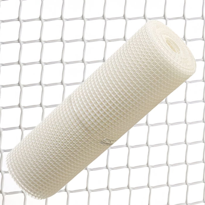 WOLFPACK LINEA PROFESIONAL Maille Carrée Plastique Blanche 100 cm x 25 m, 5 x 5 mm WOLFPACK LINEA PROFESIONAL Maille Carrée Plastique Blanche 100 cm x 25 m, 5 x 5 mm