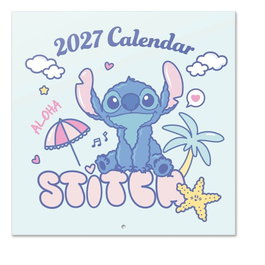 Grupo Erik Calendrier mural Disney Stitch 2027 30 x 30 cm