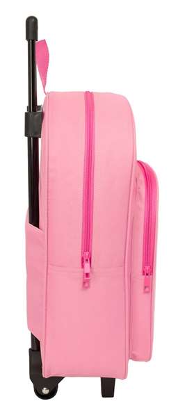 Safta - Sac à dos à roulettes Barbie 32x42x14cm - Pour enfant à partir de 3 ans - Grand modèle avec poignée télescopique et compartiments Safta - Sac à dos à roulettes Barbie 32x42x14cm - Pour enfant à partir de 3 ans - Grand modèle avec poignée télescopique et compartiments