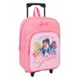 Cartable à roulettes Barbie Rose 32 x 42 x 14 cm