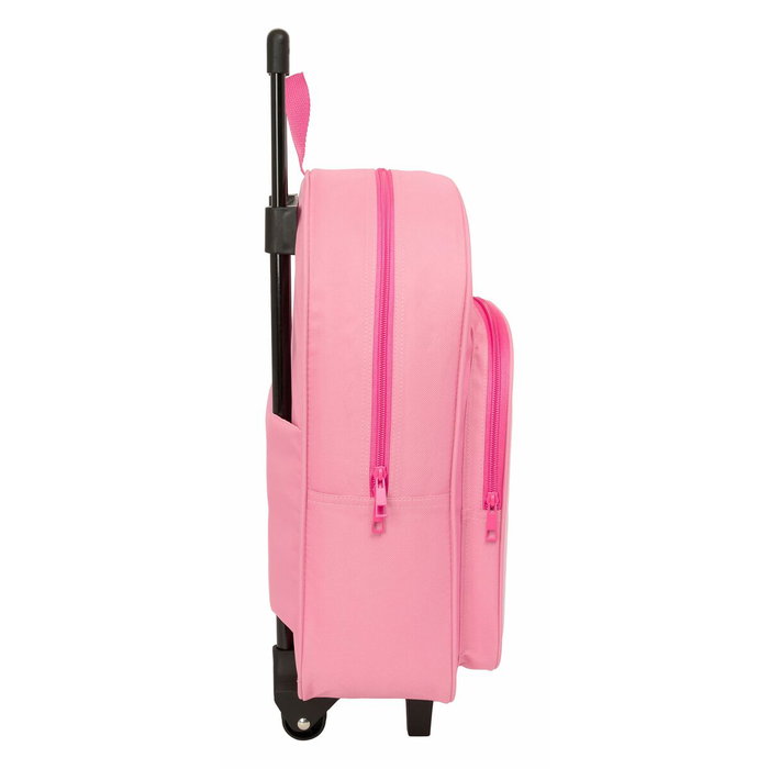 Cartable à roulettes Barbie Rose 32 x 42 x 14 cm