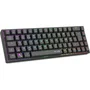 The G-Lab KEYZ TITAN - Clavier gamer mécanique sans fil triple mode (65%, switch rouge, rétroéclairage RGB, Bluetooth, 2.4GHz, filaire USB-C)