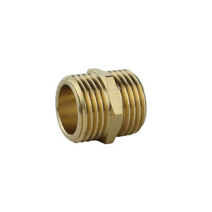 Aqua Control Manchon mâle 1/2'' en laiton zingué Aqua Control Manchon mâle 1/2'' en laiton zingué