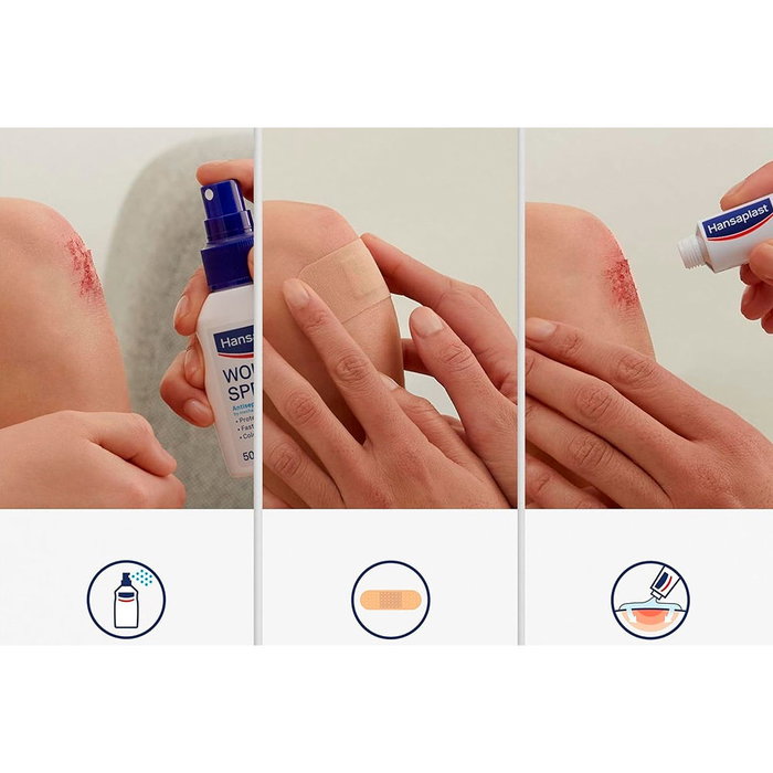 Hansaplast Pommade Cicatrisante pour Blessures et Peau Abîmée 20 g - Accélère la Guérison, Réduit le Risque de Cicatrices Hansaplast Pommade Cicatrisante pour Blessures et Peau Abîmée 20 g - Accélère la Guérison, Réduit le Risque de Cicatrices