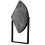 BigBuy Home Table de salle à manger YAPRAK ronde anthracite