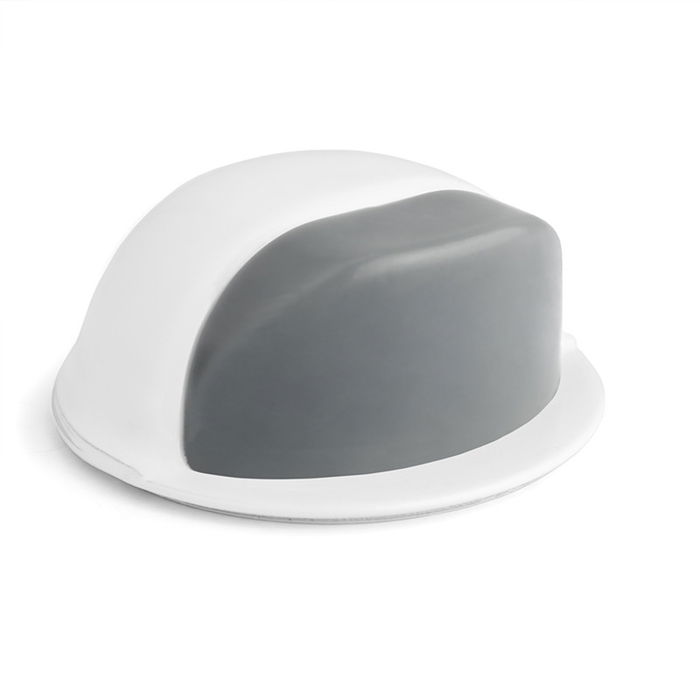 BRINOX Butoir de porte adhésif avec gomme D49 H22 Blanc B90040D BRINOX Butoir de porte adhésif avec gomme D49 H22 Blanc B90040D