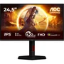 AOC 25G4KUR Écran PC Gamer 24,5" FHD 420Hz Dalle Fast IPS 0,3ms HDR10 Adaptive-Sync G-SYNC Réglable en Hauteur avec Hub USB HDMI DisplayPort