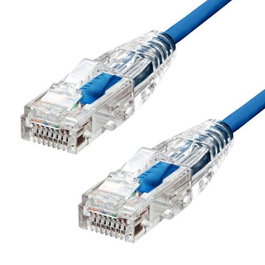 ProXtend Câble Ethernet Ultra Slim CAT6 U/UTP CU LSZH Bleu 5m
