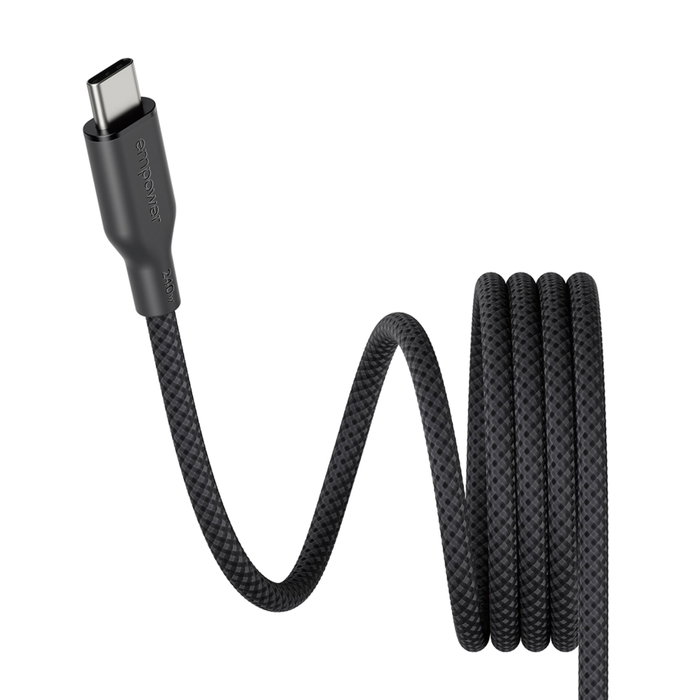 PanzerGlass empower Magnetic 240W USB-C vers USB-C 1,5m noir