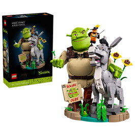 LEGO Shrek, l'Âne et le Chat Potté