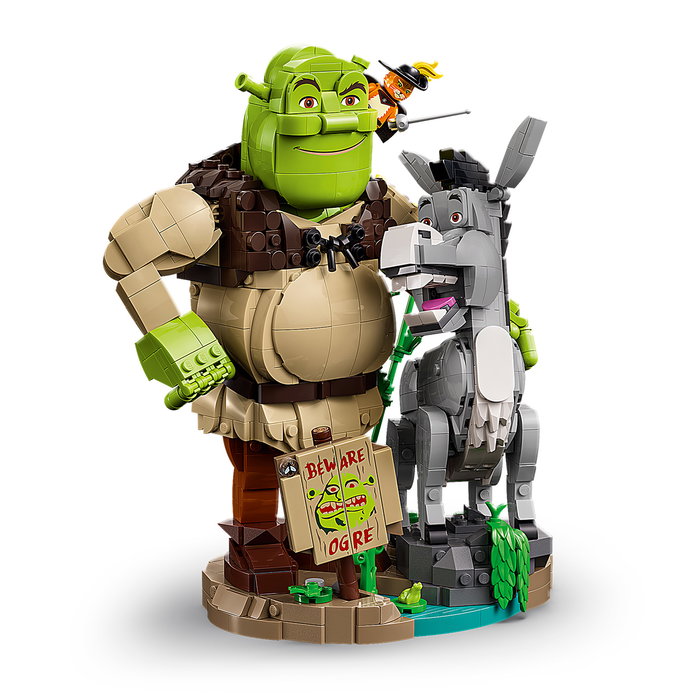 LEGO Shrek, l'Âne et le Chat Potté