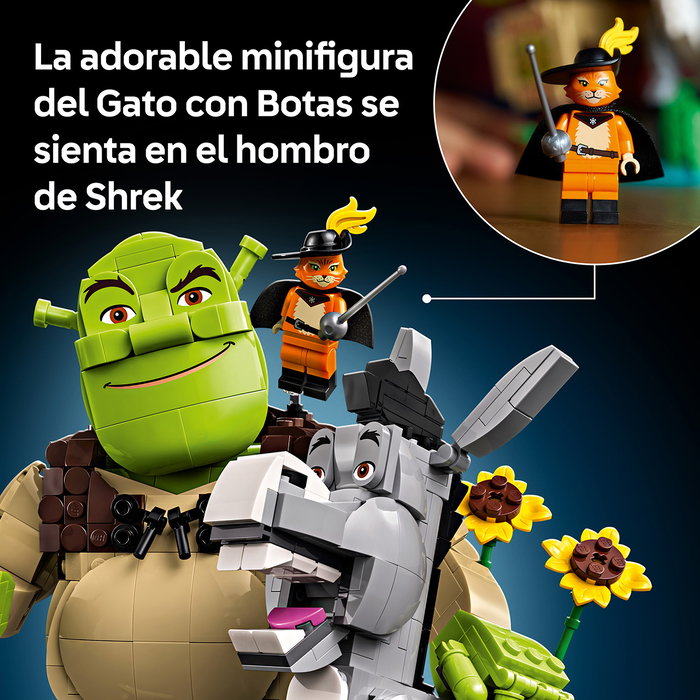 LEGO Shrek, l'Âne et le Chat Potté