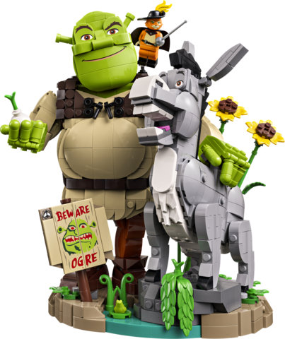 LEGO Shrek, l'Âne et le Chat Potté 72423