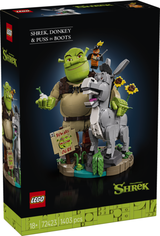 LEGO Shrek, l'Âne et le Chat Potté 72423