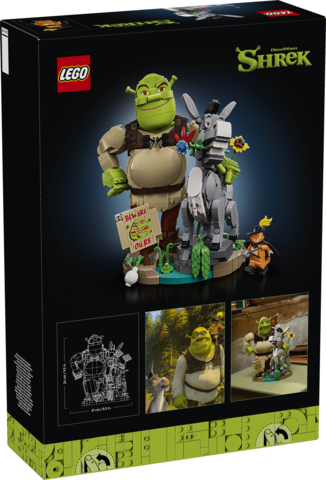 LEGO Shrek, l'Âne et le Chat Potté 72423