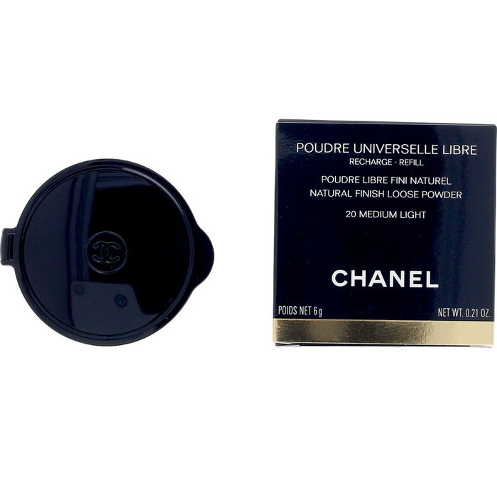 Chanel Poudrier Universelle Libre Recharge #20-Medium Light 6 gr Poudre Libre Format Voyage