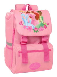 Safta Sac à dos extensible Princesses 18,5 x 41 x 15 cm, recommandé à partir de 3 ans
