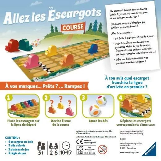 Ravensburger Allez les escargots
