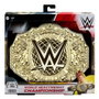 MATTEL Ceinture Réplique du Titre de Championnat du Monde Poids Lourds WWE pour Enfants, Longueur 90 cm