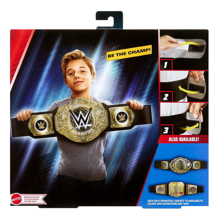 Mattel Ceinture Championnat WWE World Heavyweight Hyf18 Jouet Enfant