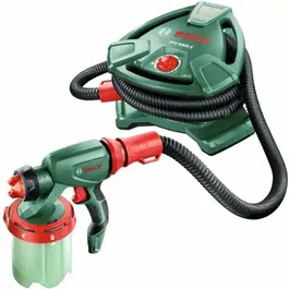 Bosch PFS 5000 E Pistolet à peinture électrique 1200 W - Débit 500 ml/min - Deux godets 1000 ml - Pour peinture, vernis, laque et lasure
