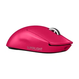 Logitech G PRO X Superlight 2 Lightspeed - Souris Gamer Sans Fil Magenta - Capteur HERO 2 32000 DPI - 60g - Pour eSport