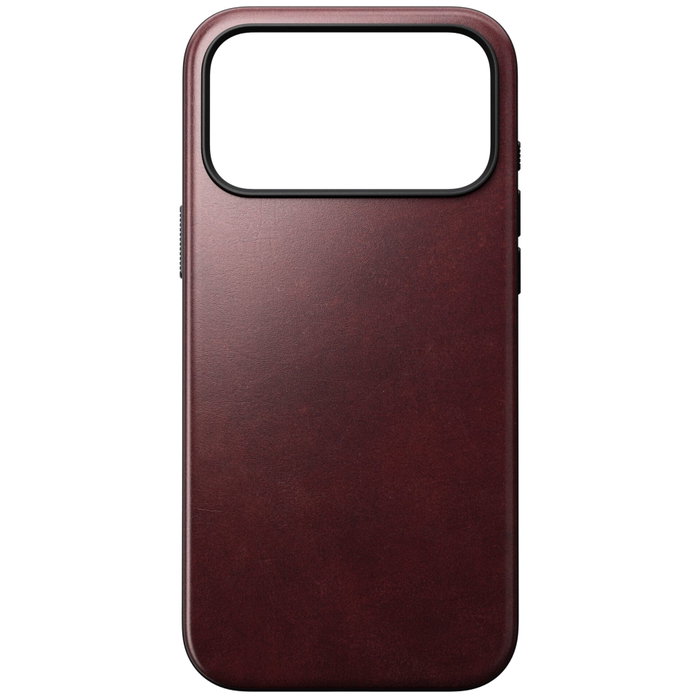 Nomad Modern Leather Case iPhone 17 Pro Max Burgundy Horween Nomad Modern Leather Case iPhone 17 Pro Max Burgundy Horween