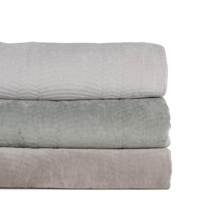 BigBuy Home Couvre-lit Gris 270 x 1 x 260 cm