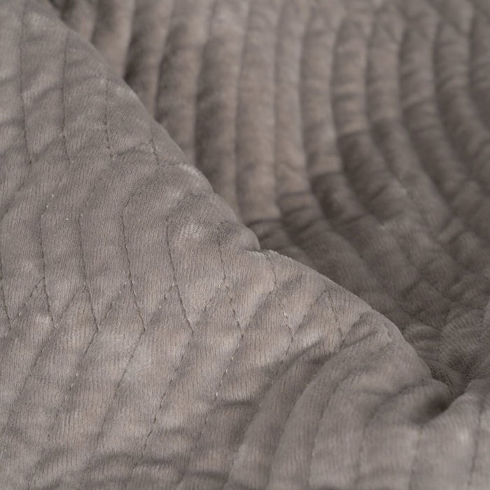 BigBuy Home Couvre-lit Gris 270 x 1 x 260 cm