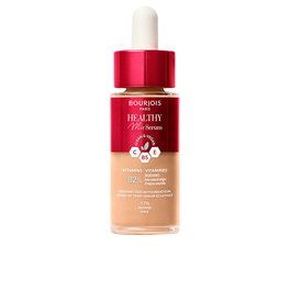 Bourjois HEALTHY MIX Serum Fond de teint Base de Maquillage #57N-Bronze 30 ml - Formule vegan enrichie en vitamines C, E, B5 pour une peau revitalisée