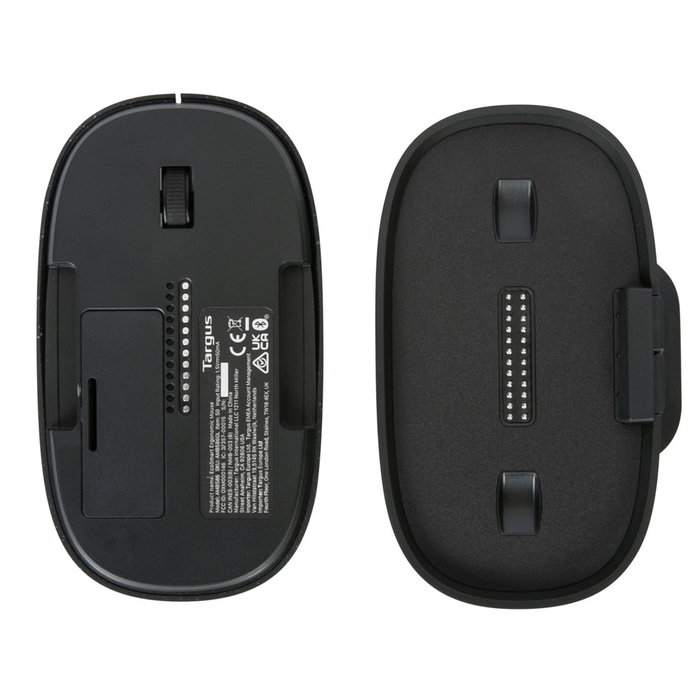 Targus AMB586GL Souris Ergonomic Optique sans Fil Ambidextre 4000 DPI Ecosmart